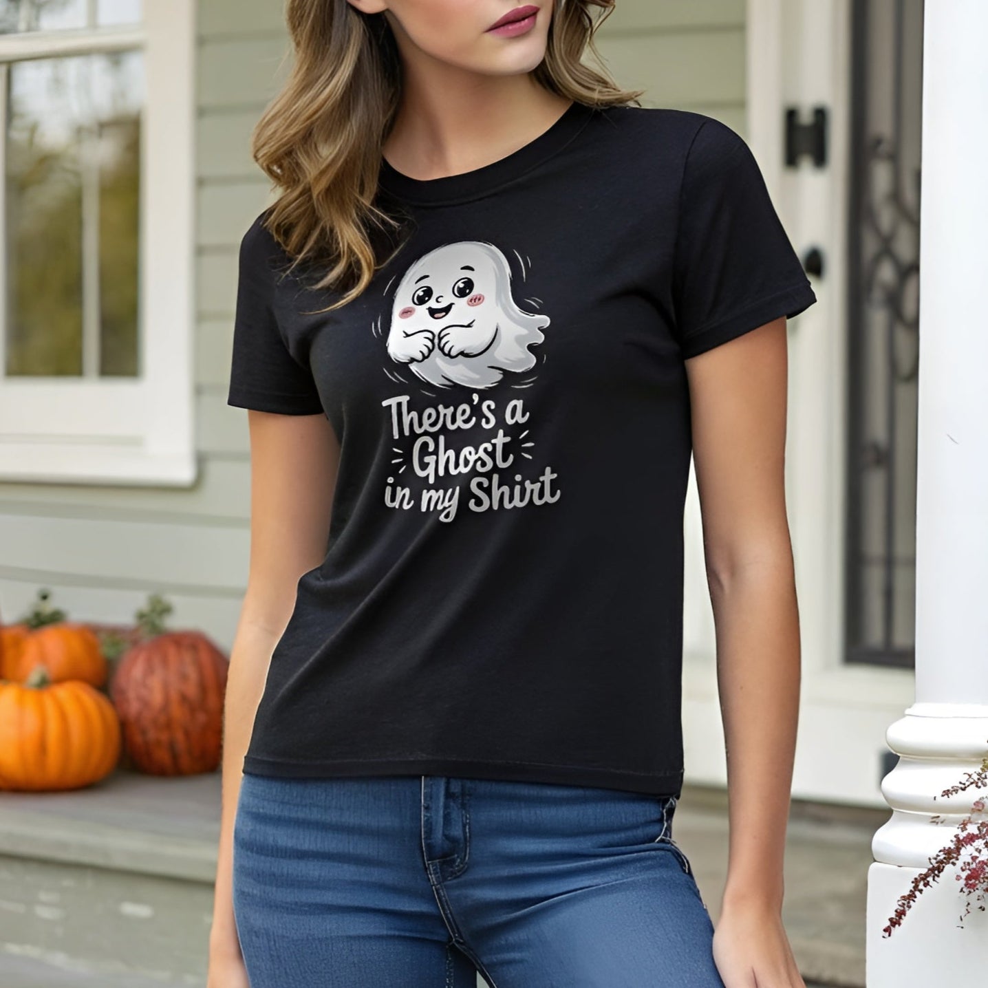 There’s a Ghost in My Shirt T-Shirt