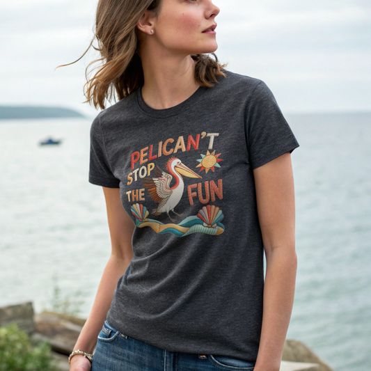 Pelican't Stop The Fun T-Shirt