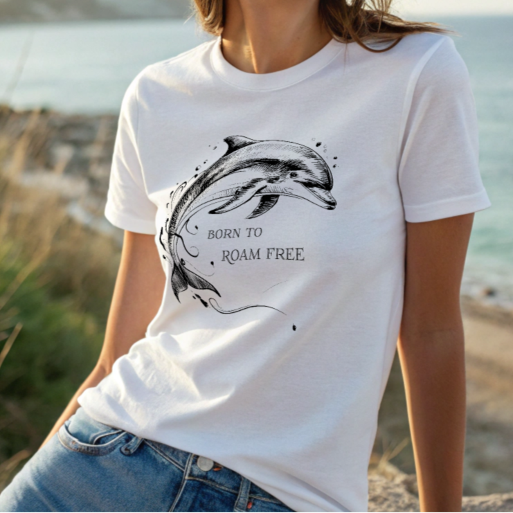 Roam Free Dolphin T-Shirt