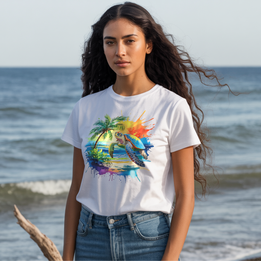 Tropical Turtle T-Shirt
