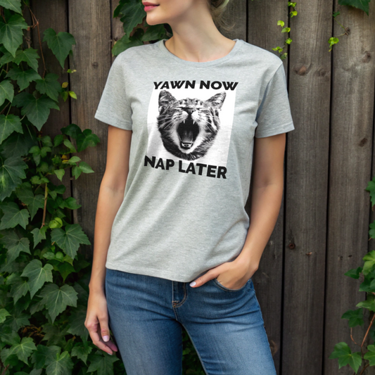 Yawn Now Nap Later T-Shirt
